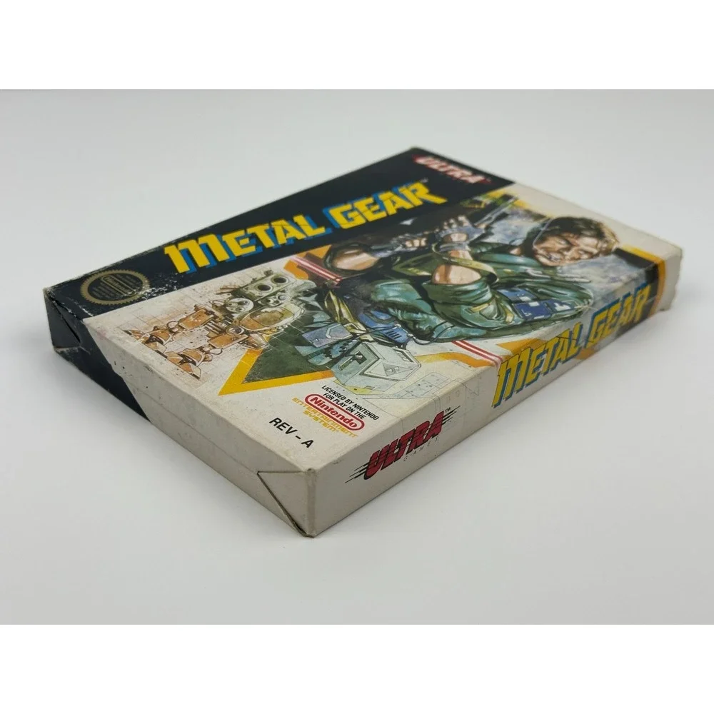 Metal Gear Nintendo NES Complete in Box CIB Tested Working - Picture 5 of 11